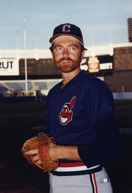 Bert Blyleven pitched for the Cleveland Indians from 1981-1985, and was inducted into the Hall of Fame in 2011. (National Baseball Hall of Fame and Museum) 