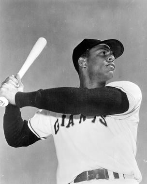 Orlando Cepeda debuted with the Giants in 1958, winning the National League Rookie of the Year Award in his first of nine seasons in San Francisco. (National Baseball Hall of Fame and Museum)