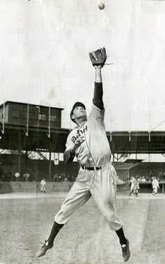 Hank Greenberg had played first base for the entirety of his career up until 1940, when the Detroit Tigers asked him to move to left field. (National Baseball Hall of Fame) 