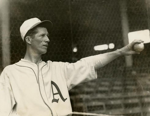 Lefty Grove started his career with Connie Mack's Athletics. Mack called Grove the 