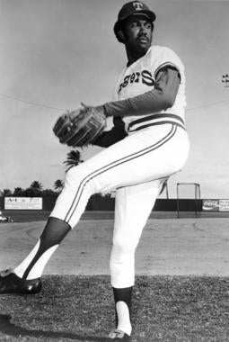 Fergie Jenkins played for the Texas Rangers from 1974-1975 and from 1978-1981. (National Baseball Hall of Fame) 