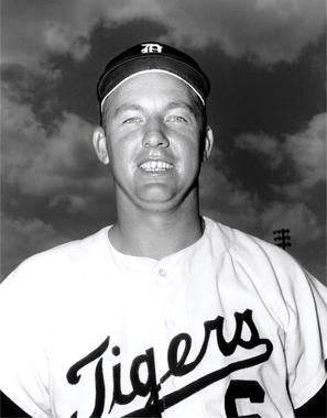 Al Kaline debuted with the Tigers in 1953 having never played a game in the minor leagues. Two years later, at the age of 20, Kaline won the American League batting title. (National Baseball Hall of Fame and Museum)