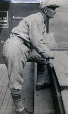 Bill McKechnie had managed the Boston Braves for five years prior to Babe Ruth's acquisition, and stood firm amidst rumors that Ruth would manage the team. (National Baseball Hall of Fame and Museum)