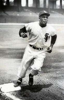 In his first campaign with the White Sox in 1951, Minnie Miñoso finished the season with a .326 batting average, 112 runs scored and an American League-best 14 triples and 31 steals. (National Baseball Hall of Fame and Museum)