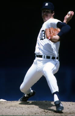 Jack Morris topped the 200-inning mark in 11 seasons and notched 175 complete games, the most of any pitcher whose career started after 1976.  (Rich Pilling/National Baseball Hall of Fame and Museum) 