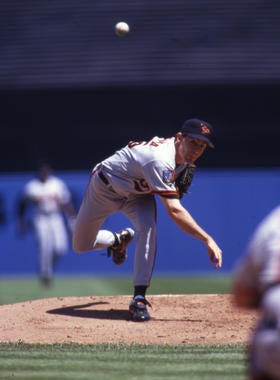 A five-time All-Star and a seven-time Gold Glove Award winner, Mike Mussina finished his career with a 270-153 record. He was elected to the Hall of Fame on Jan. 22, 2019. (Michael Ponzini/National Baseball Hall of Fame and Museum)