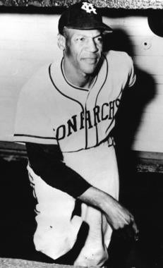 Buck O'Neil was a member of the Kansas City Monarchs as a player and manager for almost 20 years. (National Baseball Hall of Fame and Museum)