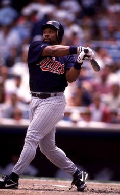 Kirby Puckett's walk-off home run in Game 6 of the 1991 World Series sent the Minnesota Twins to Game 7 - and an eventual championship win. (National Baseball Hall of Fame) 