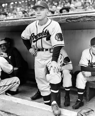 Billy Southworth skippered the Cardinals to three National League pennants and two World Series in seven seasons as manager before signing on to manage the Boston Braves prior to the 1946 season. In 1948, he led the Braves to the World Series. (National Baseball Hall of Fame and Museum)