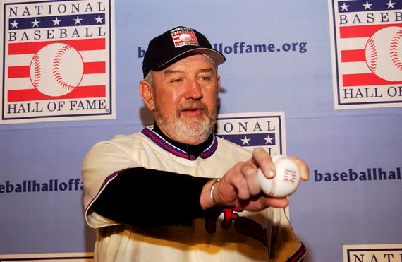 Bruce Sutter was inducted into the Hall of Fame in 2006. (Milo Stewart Jr./National Baseball Hall of Fame and Museum)