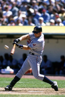 Jim Thome is one of only five players in big league history – along with Barry Bonds, Mel Ott, Babe Ruth and Ted Williams – with at least 500 home runs, 1,500 runs scored, 1,600 RBI and 1,700 walks. (Brad Mangin/National Baseball Hall of Fame and Museum) 