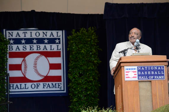 Joe Morgan was elected to the Hall of Fame in 1990 and later served as the Museum's Vice Chairman. (Milo Stewart Jr./National Baseball Hall of Fame and Museum)