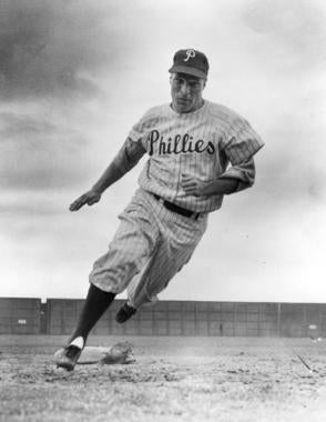 Philadelphia Phillies outfielder Richie Ashburn - BL-4839-69 (National Baseball Hall of Fame Library)