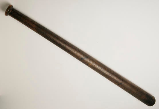 Bat used by Honus Wagner of the Pittsburgh Pirates. - B-2.39 (Milo Stewart, Jr. / National Baseball Hall of Fame)