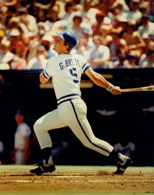 George Brett, Kansas City Royals - BL-2401-81 (National Baseball Hall of Fame Library)