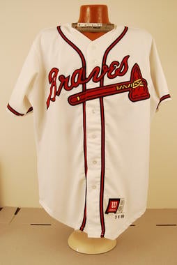 Uniform jersey worn by manager Bobby Cox during the 1999 season - B-418.99  (National Baseball Hall of Fame Library)