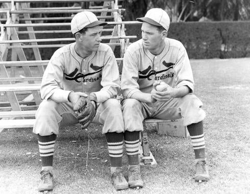 Daffy and Dizzy Dean of the St. Louis Cardinals. - BL-3067-71 (National Baseball Hall of Fame Library)