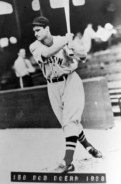 Bobby Doerr, Boston Red Sox, 1938 - BL-6328-88 (National Baseball Hall of Fame Library)