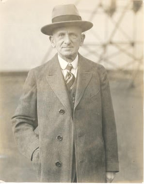 Barney Dreyfuss, Pittsburgh Pirates owner - BL-1635-2002 (National Baseball Hall of Fame Library)
