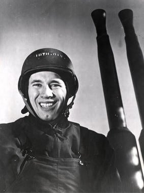 Bob Feller as Chief Specialist in the Navy in 1943. BL-4482.68HTC