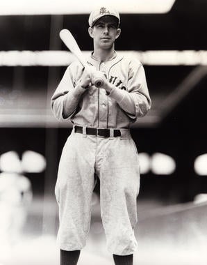 Rick Ferrell with bat on shoulder as St. Louis Brown, c. 1930 - BL-631-97 (PhotoFile/National Baseball Hall of Fame Library)