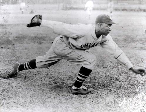 Bill Foster with the Chicago American Giants - BL-794-97 (National Baseball Hall of Fame Library)