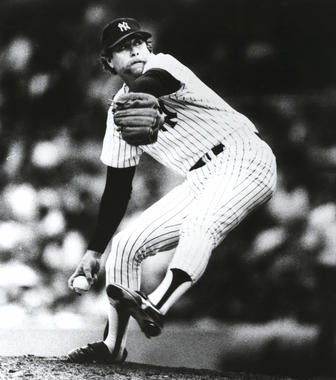 Goose Gossage, pitching for the New York Yankees - BL-6326-89 (National Baseball Hall of Fame Library)