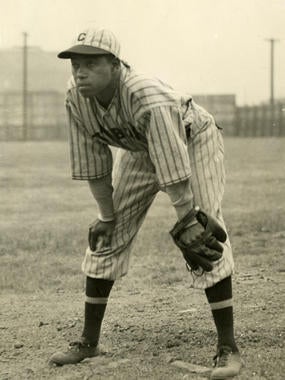 Judy Johnson of the Pittsburgh Crawfords - BL-6914-72 (National Baseball Hall of Fame Library)