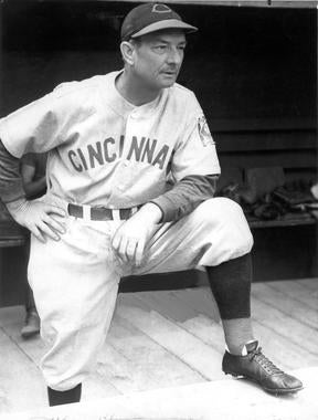 Bill McKechnie, Manager for the Cincinnati Reds, 1939 - BL-1523-68WT (William C. Greene/National Baseball Hall of Fame Library)