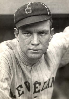 Head and shoulders of Cleveland Indians player and manager Tris Speaker, c. 1917. BL-757.46