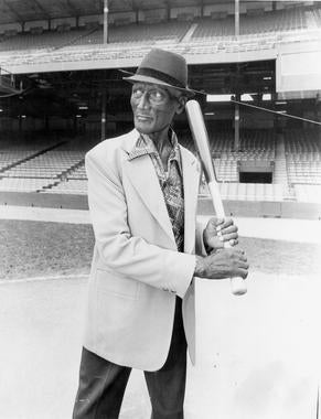 Turkey Stearnes at Tiger stadium, August 1979 - BL-2089-2000 (National Baseball Hall of Fame Library)