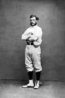 Boston's Harry Wright, c. 1870's - BL-5668-85 (National Baseball Hall of Fame Library)