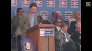 Wade Boggs Hall of Fame Induction speech - 2005, 12:49
