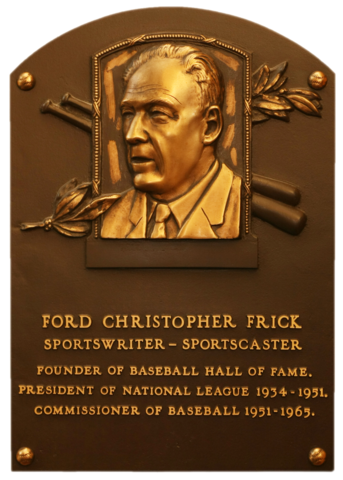 Frick, Ford Baseball Hall of Fame
