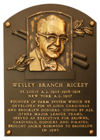 Rickey, Branch | Baseball Hall of Fame