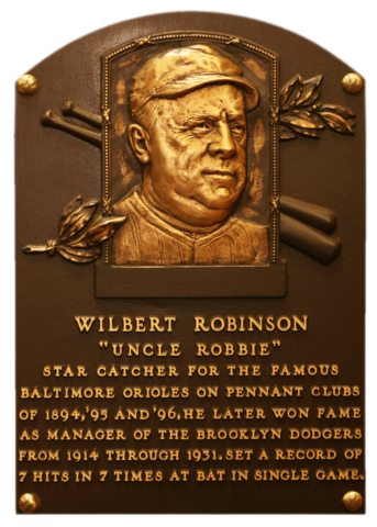 Robinson, Wilbert | Baseball Hall of Fame