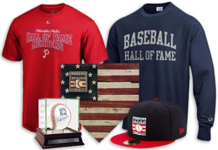baseball hall of fame merchandise