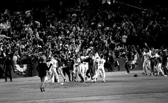 Boston Red Sox at New York Mets, 1986 World Series Game 6, October