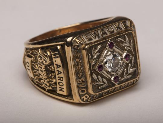 Life of Hank Aaron Celebrated through HOF Artifacts | Baseball