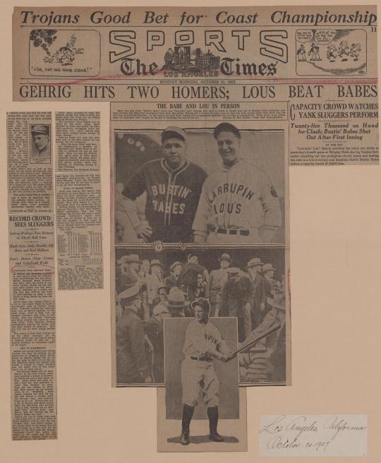 This Digital Collection of Babe Ruth's Scrapbooks Is a Piece of