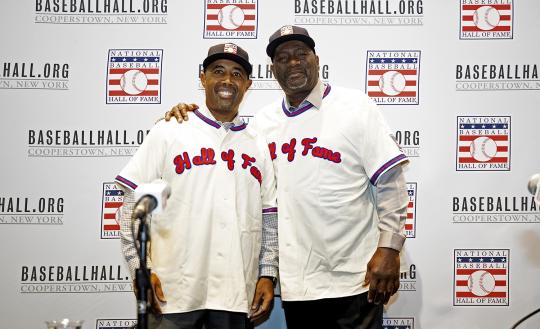 Baines: 'It hasn't sunk in' after Baseball Hall of Fame tour 