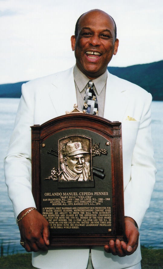 cepeda caps comeback with unanimous nl mvp baseball hall cepeda caps comeback with unanimous nl mvp baseball hall