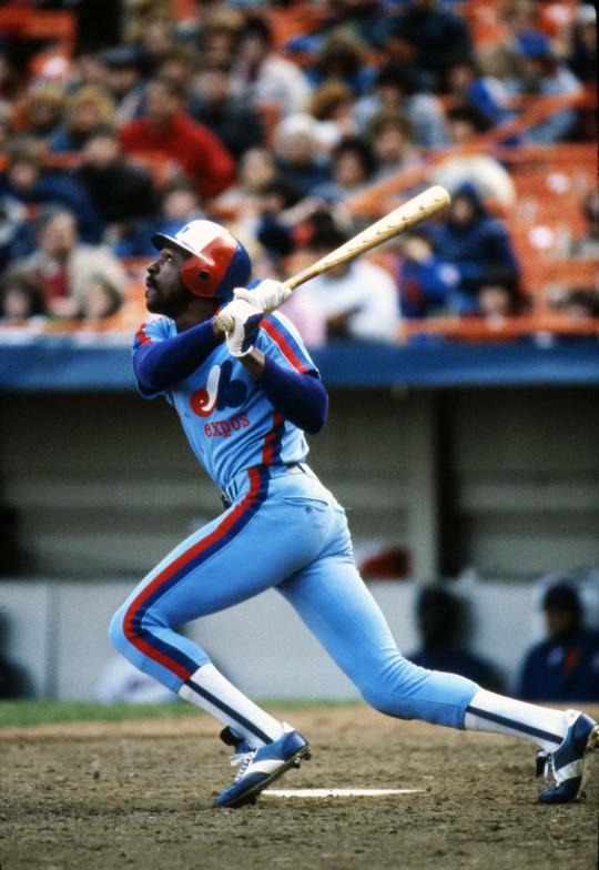 Andre Dawson Montreal Expos 1981 Home Baseball Throwback 