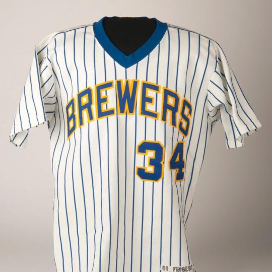 1982 milwaukee brewers uniforms