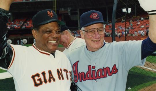 Willie Mays Remembers Mentor Monte Irvin : The Two-Way : NPR