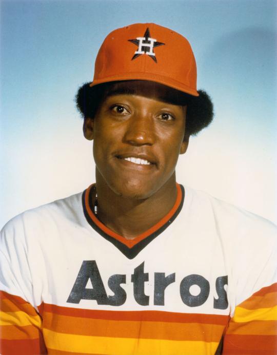 Houston Astros - Astros Hall of Fame starting pitcher J.R. Richard