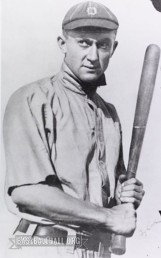 Shortstops Ty Cobb and the science of the game Baseball Hall of Fame