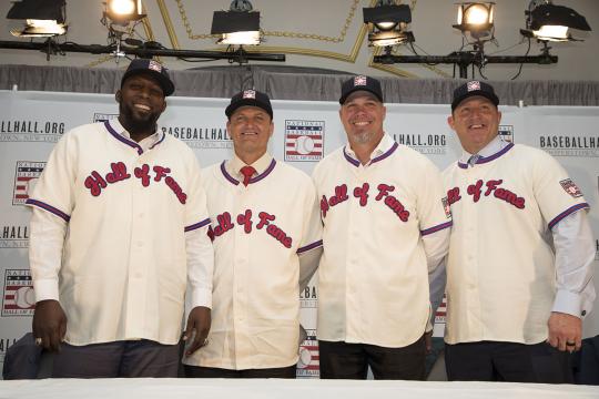 Chipper Jones, Vladimir Guerrero, Jim Thome and Trevor Hoffman elected to  Baseball Hall of Fame – New York Daily News