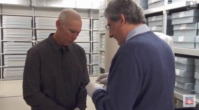 Alan Trammell tours the Hall of Fame